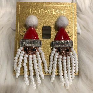 INC Santa/Elf Drop Earrings